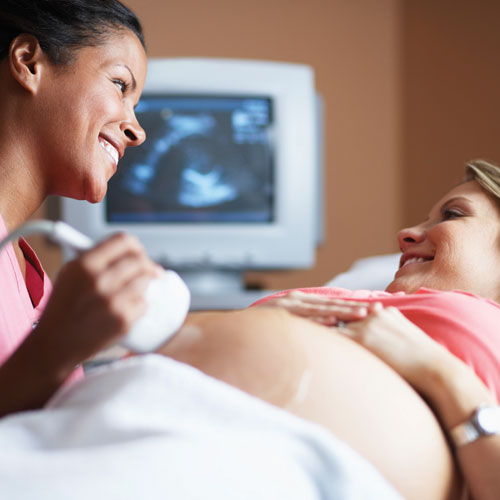 Nurse Giving Ultrasound